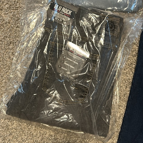 Blu rock Men's Dark Blue Jeans - Picture 10 of 11